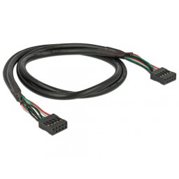 Cablu USB pinheader M - M 10 pin, Delock 82437