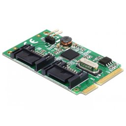 Mini PCIe I/O PCIe full size la 2 x SATA 6 Gb/s, Delock 95233