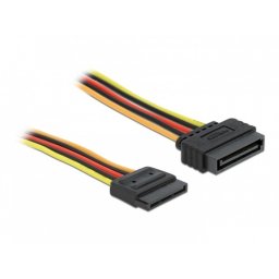 Cablu prelungitor alimentare SATA 15 pini 50cm, Delock 60132