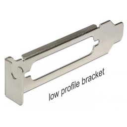Slot Bracket low profile pentru D-SUB 25, Delock 89230