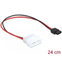 Cablu de alimentare Molex la SATA 6 pini, Delock 82913