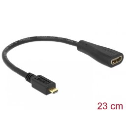 Adaptor HDMI la micro HDMI-D v1.4 M-T, Delock 65391