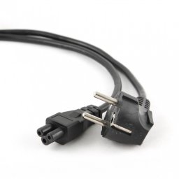 Cablu alimentare notebook Schuko la IEC C5 3m, Gembird PC-186-ML12-3M