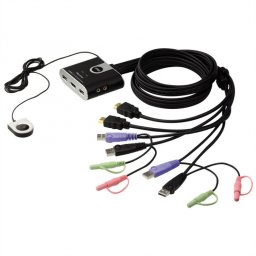 Switch KVM USB HDMI Audio/Video 2 porturi, Aten CS692