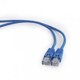 Cablu retea UTP Cat.5e 2m albastru, Gembird PP12-2M/B