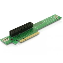 Riser card PCI Express x8 unghi 90 insertie stanga, Delock 89104