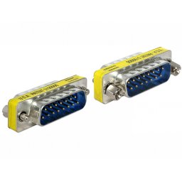 Adaptor Serial 15 pini T-T, Delock 65479