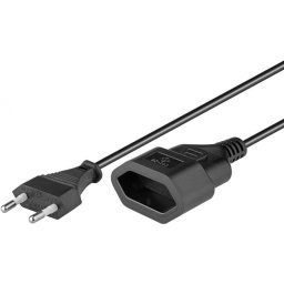 Cablu prelungitor alimentare Euro 230V 2m, KPSM2