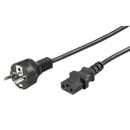 Cablu alimentare PC IEC C13 drept 2m, KPSP2R