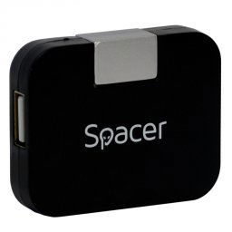 Hub extern 4 x USB 2.0 Negru, SPH-316