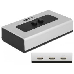 Switch HDMI 2 porturi, Delock 87663