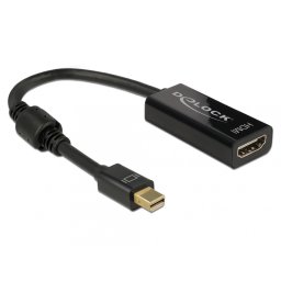 Adaptor mini Displayport la HDMI T-M 1.2 4K Pasiv Negru, Delock 62613