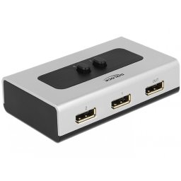 Switch Displayport 1.1 2 porturi manual, Delock 87668
