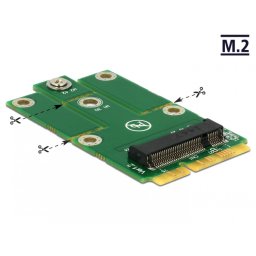 Adaptor mini PCIe la M.2 NGFF key B, Delock 62654