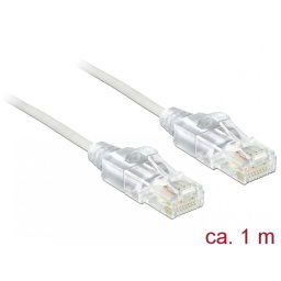 Cablu RJ45 Cat.6 UTP Slim 1m, Delock 83781