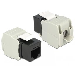 Modul Keystone RJ45 la LSA Cat.6 UTP Negru, Delock 86340