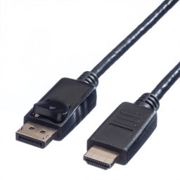 Cablu Displayport la HDMI Full HD T-T 3m Negru, Value 11.99.5782