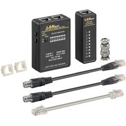 Tester retea RJ11/12/45 si BNC, Goobay 93010