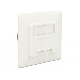 Priza Modulara ingropata 2 porturi Cat.6A LSA, Delock 86195