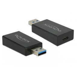 Adaptor activ SuperSpeed USB 3.1 tip A (host) la USB tip C (device) Etron T-M, Delock 65689