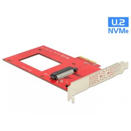 PCI Express x4 la 1 x port U.2 NVMe SFF-8639, Delock 89469