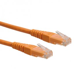Cablu retea UTP Cat.6 orange 2m, Roline 21.15.1547
