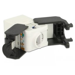Modul Keystone RJ45 la LSA Cat.6A UTP Alb, Delock 86266
