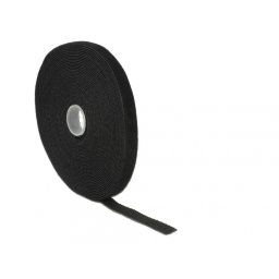 Rola cu arici neagra 10m x 13mm, Delock 18712