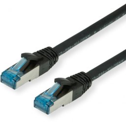 Cablu retea S-FTP cat 6a negru 10m, Value 21.99.1967