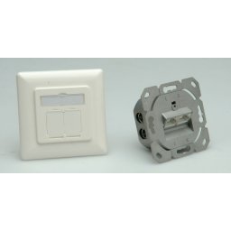 Priza RJ45 ingropata cat 6A ecranata vertical, Value 25.99.8491