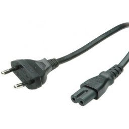 Cablu alimentare Euro la IEC C7 (casetofon) 2 pini 3m, Value 19.99.2092