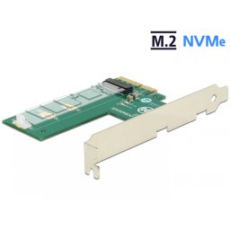 PCI Express la 1 x NVMe M.2 Key M cross format, Delock 89561