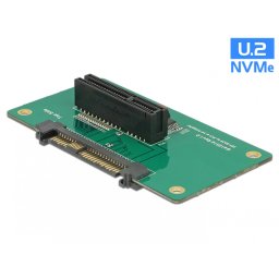 Adaptor U.2 SFF-8639 la PCIe x4 cu fixare, Delock 62863