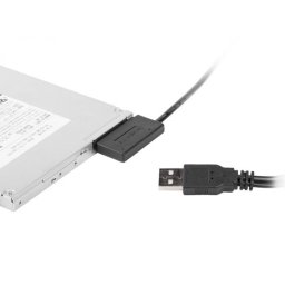 Cablu 2 x USB la Slim SATA HDD 0.5m, Gembird A-USATA-01