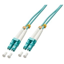 Cablu fibra optica LC-LC OM3 Duplex Multimode 150m, Lindy L46405