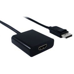 Adaptor MYCON Displayport la HDMI T-M Negru, CON3203