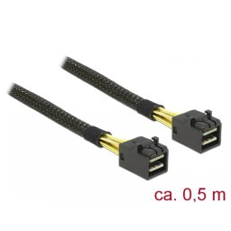 Cablu Mini SAS HD SFF-8643 0.5m, Delock 83386