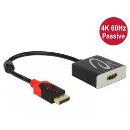 Adaptor Displayport 1.2 la HDMI 4K 60 Hz T-M, Delock 62719
