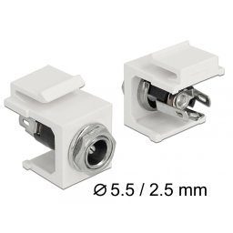 Modul Keystone DC 5.5 x 2.5 mm socket, Delock 86373