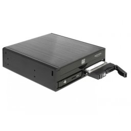 Rack mobil intern 5.25" pentru 1 x 5.25" Slim Drive + 2 x 2.5" SATA HDD / SSD, Delock 47230