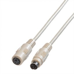 Cablu prelungitor PS/2 1.8M, Roline 11.01.5618