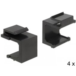 Protectie pentru Keystone 4buc negre, Delock 86321