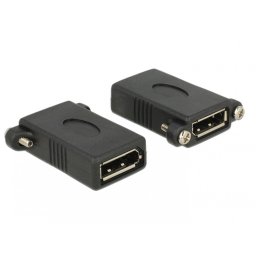 Adaptor Displayport 1.1 M-M panel-mount, Delock 85123
