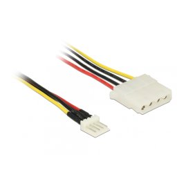 Cablu de alimentare Floppy 4 pini la Molex T-M 30cm, Delock 85457