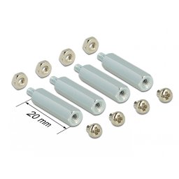 Kit de montare pentru Raspberry Pi 20mm, Delock 18211