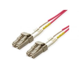 Cablu fibra optica LC - LC OM4 conector Low Loss 15m, Roline 21.15.8859