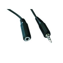 Cablu prelungitor audio jack stereo 3.5mm T-M 3m, Gembird CCA-423-3M
