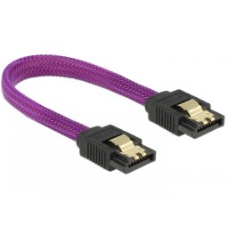 Cablu SATA III 6 Gb/s 10cm drept Premium, Delock 83688