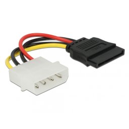 Cablu de alimentare SATA la Molex M-T 6cm, Delock 60112