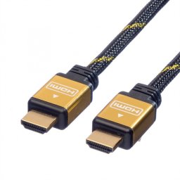 Cablu HDMI 4K30Hz T-T Gold 1.5m, Roline 11.04.5500